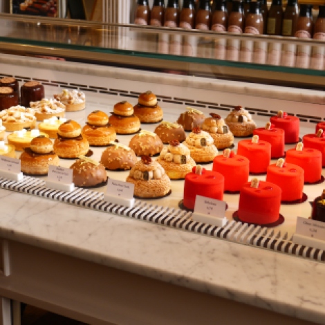 Choice of patisserie at Angelina's